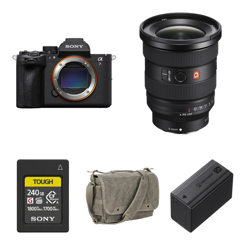 Sony a7R VI Mirrorless Camera with 16-35mm f/2.8 Lens and Essentials+ Kit