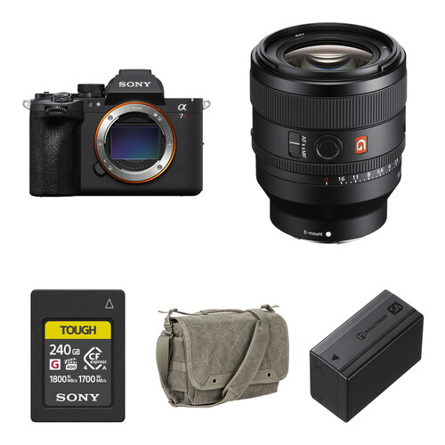 Sony a7R VI Mirrorless Camera with 50mm f/1.4 Lens and Essentials+ Kit