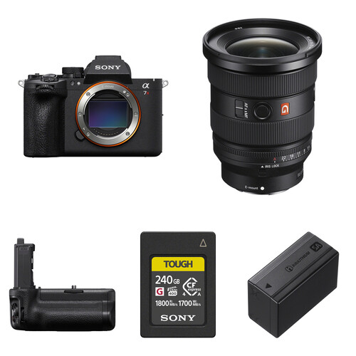 Sony a7R VI Mirrorless Camera with 16-35mm f/2.8 Lens and Performance Kit