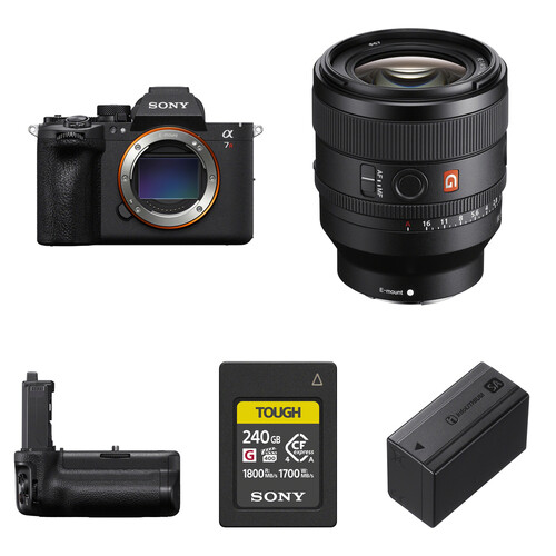 Sony a7R VI Mirrorless Camera with 50mm f/1.4 Lens and Performance Kit