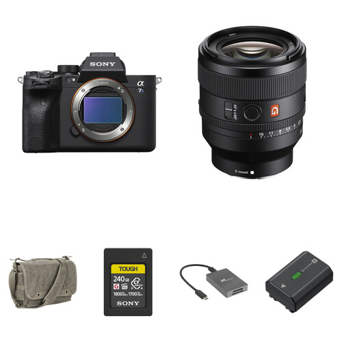 Sony a7S III Mirrorless Camera with 50mm f/1.4 Lens and Essentials+ Kit