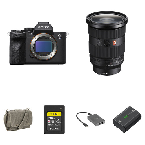 Sony a7S III Mirrorless Camera with 24-70mm f/2.8 II Lens and Essentials+ Kit