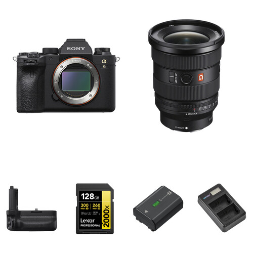 Sony a9 II Mirrorless Camera with 16-35mm f/2.8 II Lens and Performance Kit