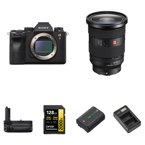 Sony a9 II Mirrorless Camera with 24-70mm f/2.8 II Lens and Performance Kit