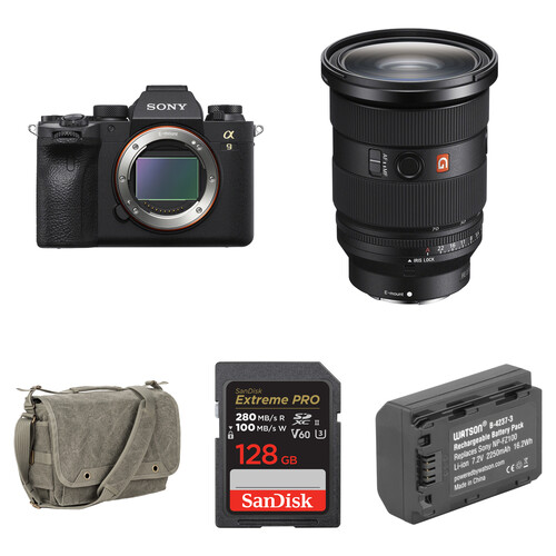 Sony a9 II Mirrorless Camera with 24-70mm f/2.8 II Lens and Basic Bundle