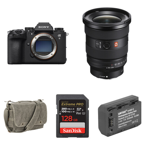 Sony a9 III Mirrorless Camera with 16-35mm f/2.8 II Lens and Basic Bundle