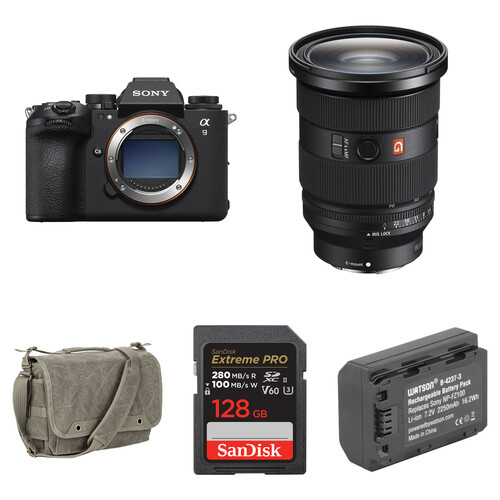 Sony a9 III Mirrorless Camera with 24-70mm f/2.8 II Lens and Basic Bundle