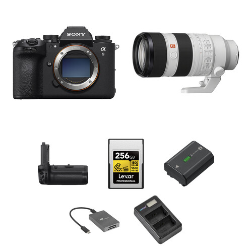 Sony a9 III Mirrorless Camera with 70-200mm f/2.8 II Lens and Performance Kit