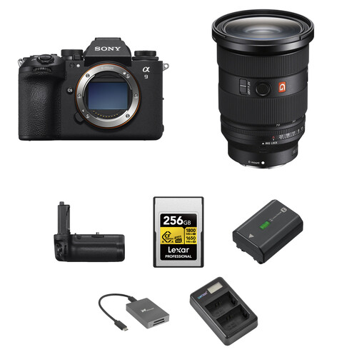 Sony a9 III Mirrorless Camera with 24-70mm f/2.8 II Lens and Performance Kit