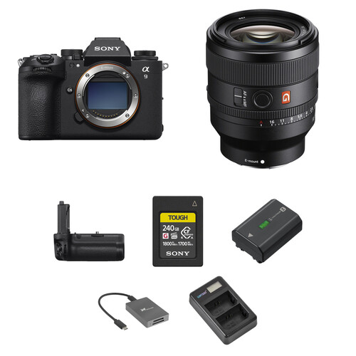 Sony a9 III Mirrorless Camera with 50mm f/1.4 Lens and Performance Kit