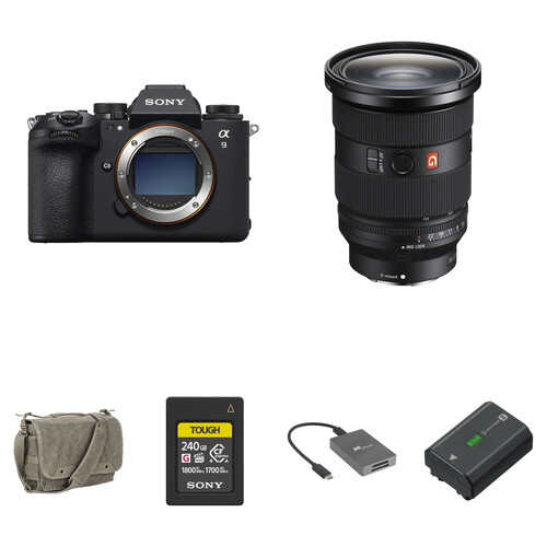 Sony a9 III Mirrorless Camera with 24-70mm f/2.8 II Lens and Essentials+ Kit