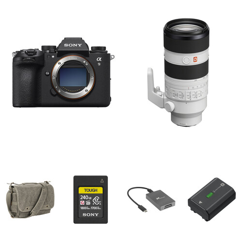 Sony a9 III Mirrorless Camera with 70-200mm f/2.8 II Lens and Essentials+ Kit