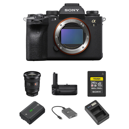 Sony a1 Mirrorless Camera with 16-35mm f/2.8 II Lens and Performance Kit