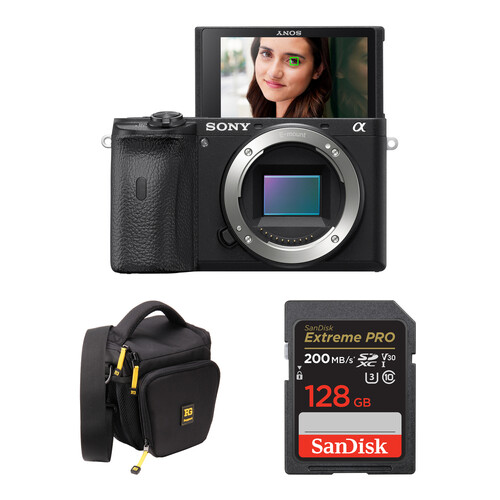 Sony a6600 Mirrorless Camera with Basic Bundle