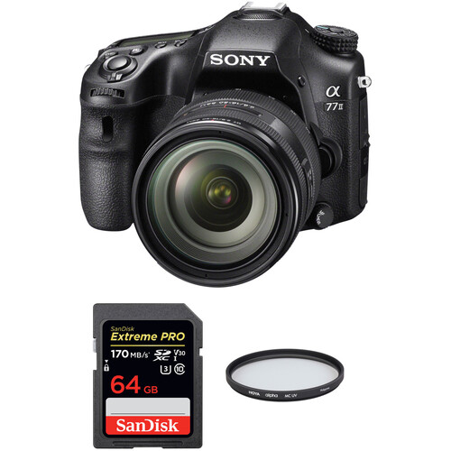 Sony Alpha a77 II DSLR Camera with 16-50mm f/2.8 Lens Basic Kit