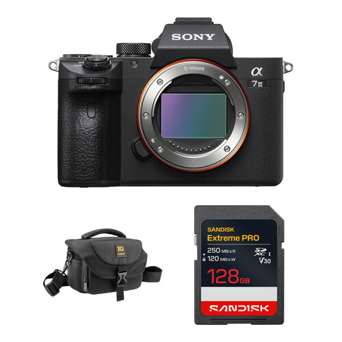 Sony a7 III Mirrorless Camera with Basic Bundle