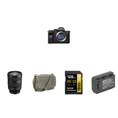 Sony a7R IVA Mirrorless Camera with 24-105mm Lens and Accessories Kit