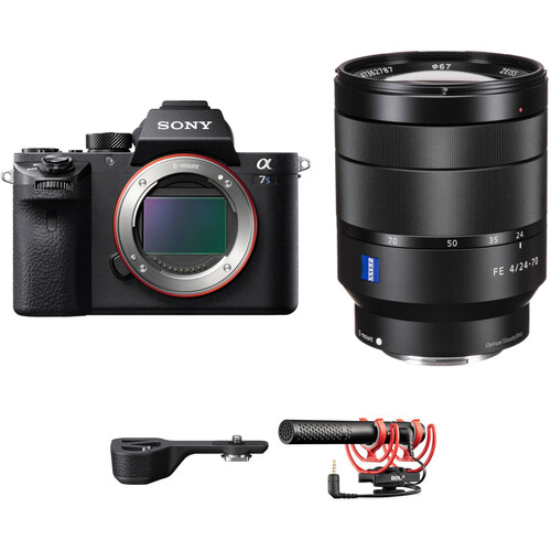 Sony Alpha a7S II Mirrorless Digital Camera with 24-70mm f/4 Lens & Accessories Kit