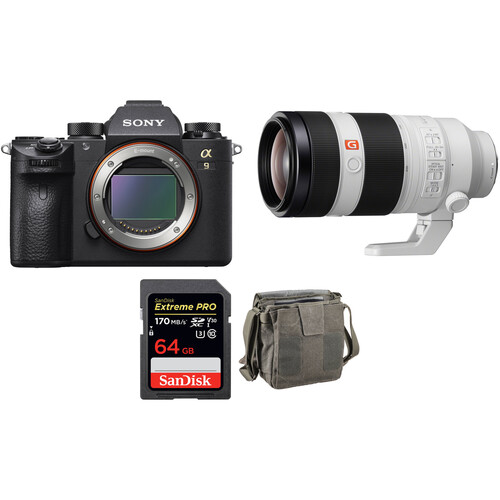 Sony Alpha a9 Mirrorless Camera with 100-400mm and Accessories Kit