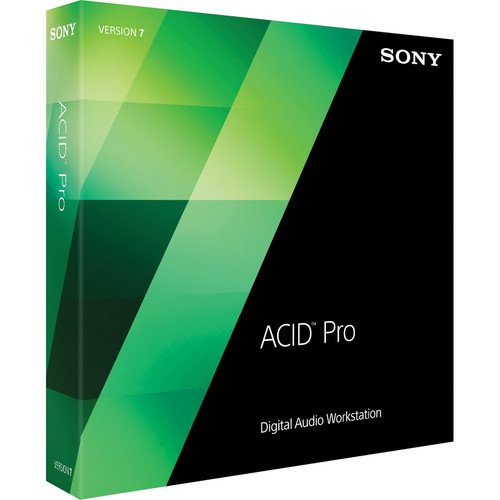 Sony ACID Pro 7 - Audio, MIDI and Loop Based Recording Software (100-499 Tier Site-Licenses, Boxed)