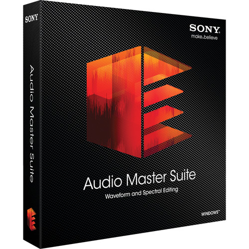 Sony Audio Master Suite - Waveform and Spectral Editing (Academic Download)