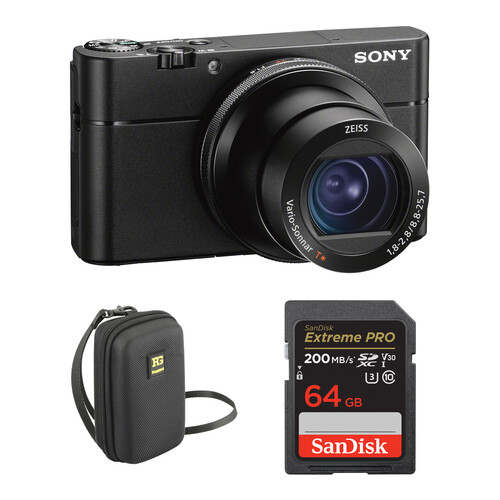 Sony Cyber-shot DSC-RX100 VA Digital Camera with Accessories Kit