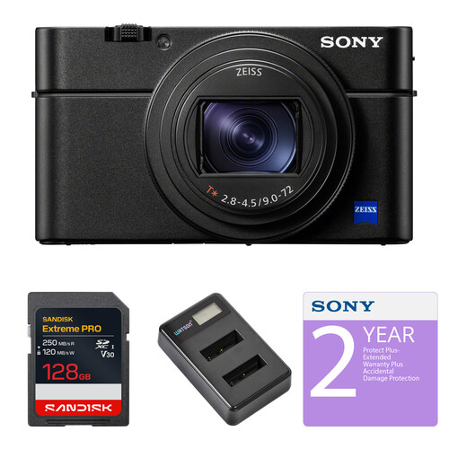 Sony RX100 VII Digital Camera Deluxe Kit B&H Photo Video