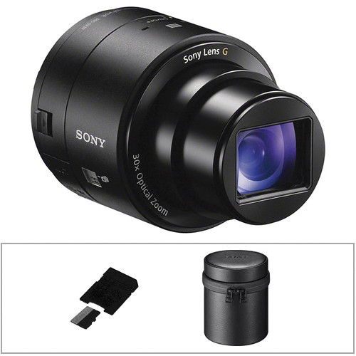 Sony Cyber-shot DSC-QX30 Lens Style Camera Basic Accessory Kit