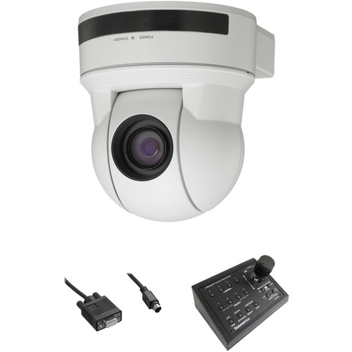 Sony PTZ SD Cam with Telemetrics Controller & RS-232 Cable Kit (White)