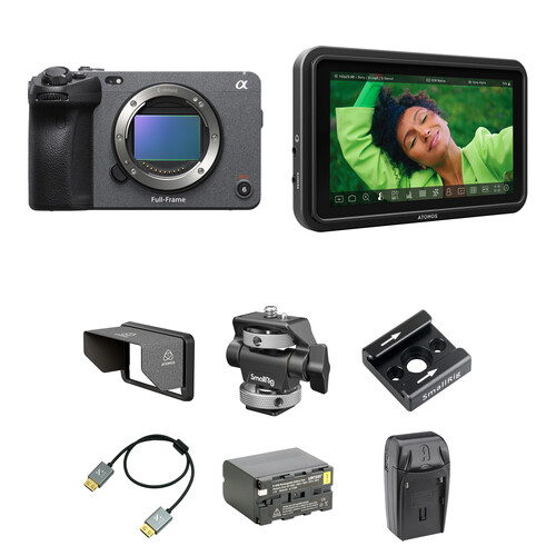 Sony FX3A Full-Frame Cinema Camera Monitor Control Kit