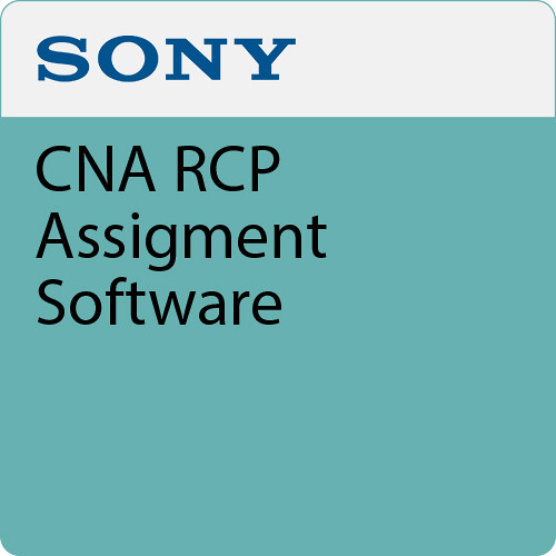 Sony CNA RCP Assigment Software