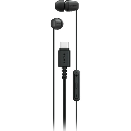 Sony IER-EX15C USB-C Wired In-Ear Headphones (Black)