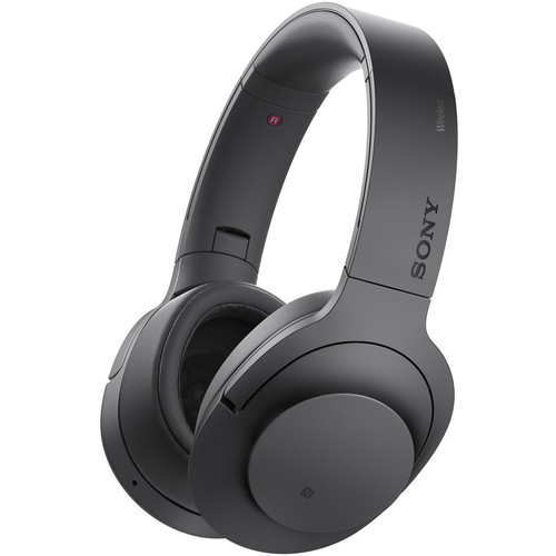 Sony h.ear on Wireless NC Bluetooth Headphones (Charcoal Black)