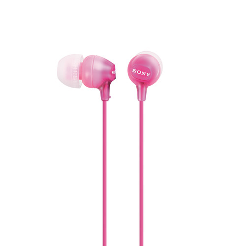 Sony MDR-EX15LP In-Ear Headphones (Pink)