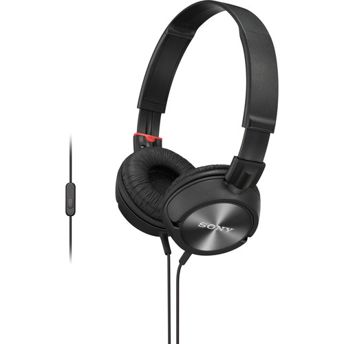 Sony MDR-ZX300AP Android Stereo Headphones (Black)