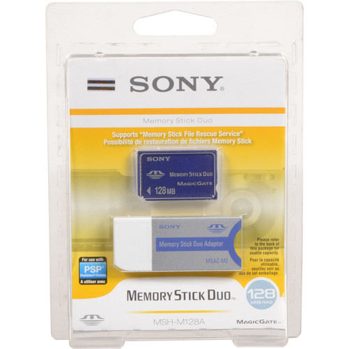 Sony 128MB Memory Stick Duo