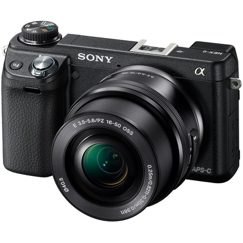 SONY α NEX-6 E PZ 16-50mm レンズキット Used Sony Alpha NEX-6 Mirrorless Digital Camera NEX6L/B B&H