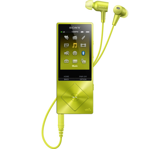 Sony Walkman NW-A26HN - High-Resolution Digital Music Player (32GB, Yellow)