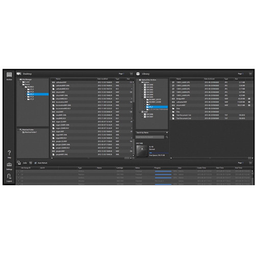 Sony Optical Disc Archive File Manager