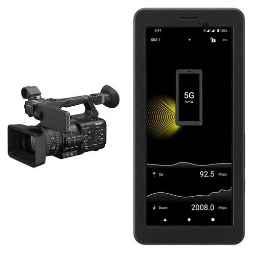 Sony PXW-Z200 4K XDCAM Camcorder Kit with Portable Data TX
