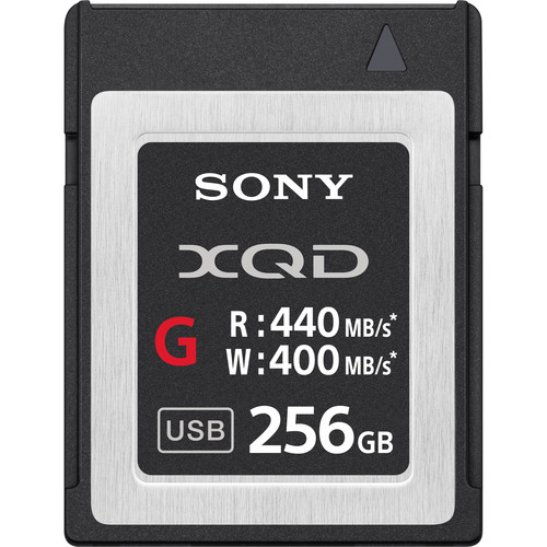 Sony 256GB G Series XQD Memory Card QDG256G/J B&H Photo Video