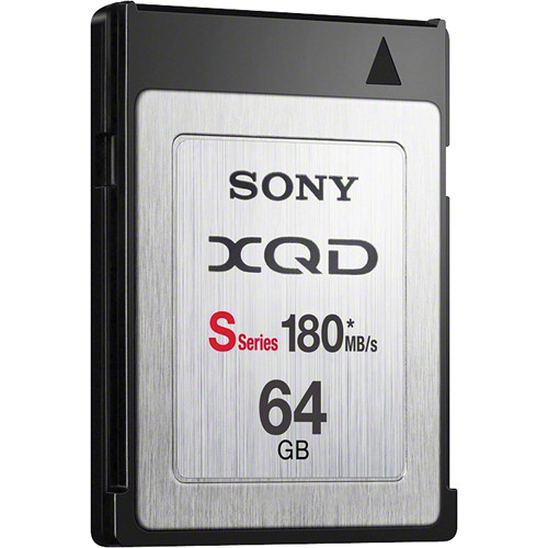Sony 64GB QDS64/T XQD S Series Memory Card QDS64E B&H Photo Video