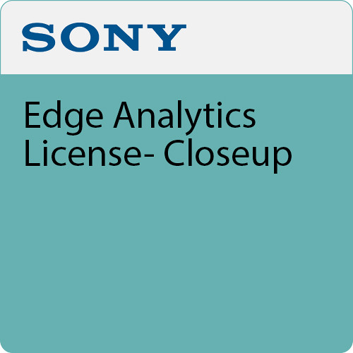 Sony Edge Analystics License - Closeup