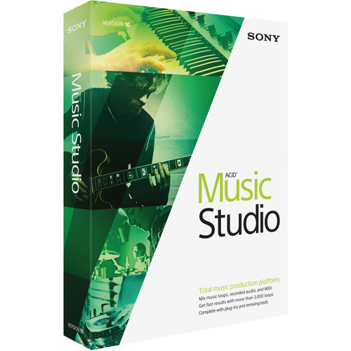 Sony ACID Music Studio 10: 5-99 License Seats (Academic Edition)