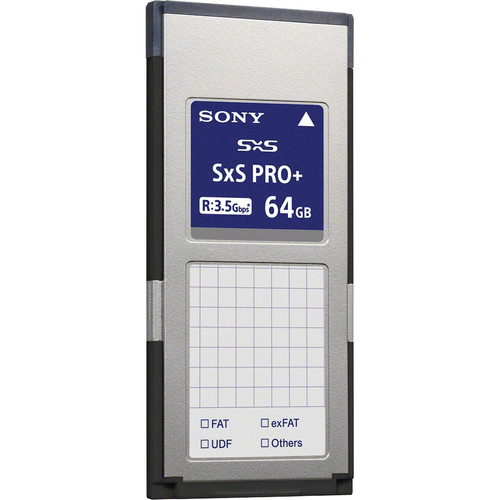 Sony 64GB SxS PRO+ C Series Memory Card