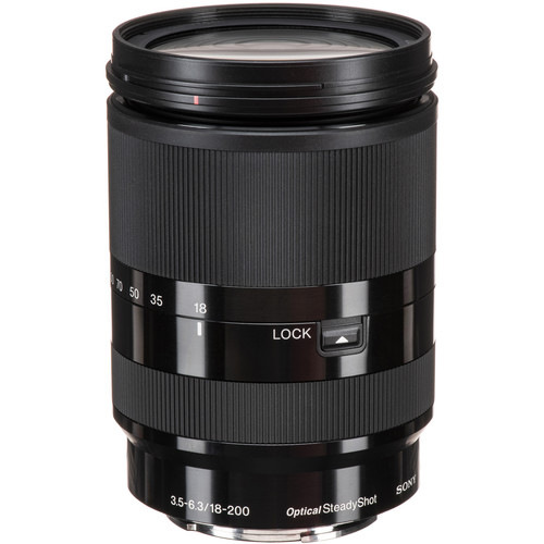 Used Sony E 18-200mm f/3.5-6.3 OSS LE Lens SEL18200LE B&H Photo