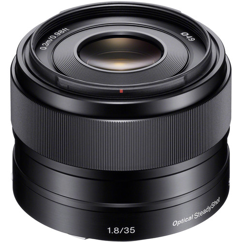 Used Sony E 35mm f/1.8 OSS Lens SEL35F18 B&H Photo Video