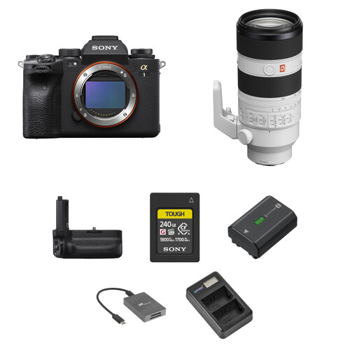 Sony a1 Mirrorless Camera with 70-200mm f/2.8 II Lens and Performance Kit