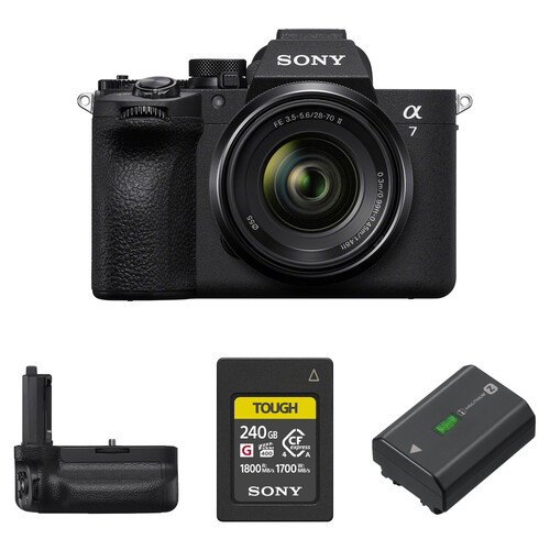 Sony a7 V Mirrorless Camera with 28-70mm II Lens and Performance Kit