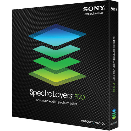 Sony SpectraLayers Pro Audio Editing Software for Windows/Mac